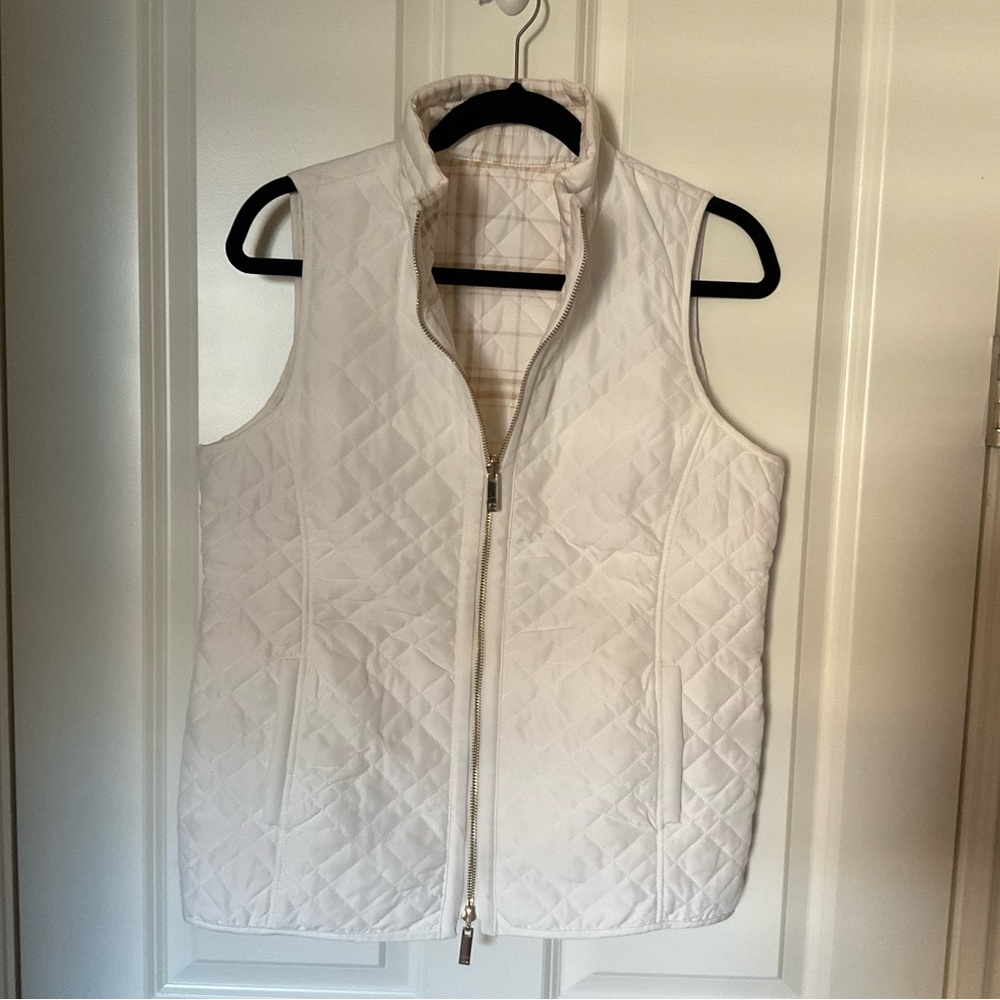 EUC Chico’s reversible vest, sz S/M